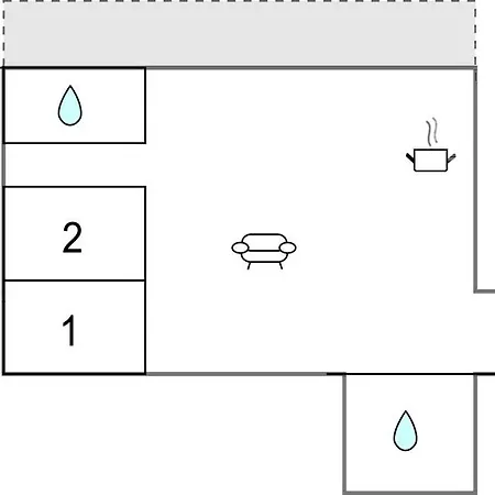 Apartament Lovely In With Kitchen Pineto