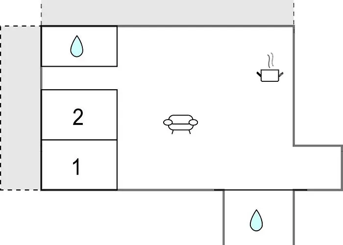 Apartman Lovely In With Kitchen Pineto